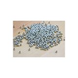 FlowerAksesuar 100 Adet - 3 mm Çizgili Dorika Boncuk, Metal Boncuk, Metal Desenli Boncuk, Nikel Dorika Boncuk