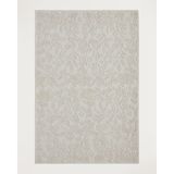 Floweret Pamuklu Bukle Kilim 120X180 cm Krem - 120 x 180 cm