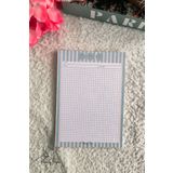 Flowery Paper Notepad A5 - Memopad, Bloknot, Defter, Not Kağıdı,okul Defteri