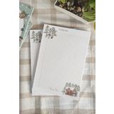 Flowery Paper Yılbaşı Temalı Soft Notepad A5 - Memopad, Bloknot, Defter, Not Kağıdı