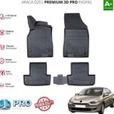 Fluence Araca Özel 3D Paspas 2009 2010 2011 2012 2013 2014 2015 2016