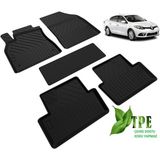 Fluence Havuzlu Paspas 4d Kokusuz Yumuşak 2010 2011 2012 2013 2014 2015 2016 - Siyah