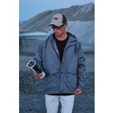 FLUEND MODA Erkek Oversize Mont Su ve Rüzgar Geçirmez Mevsimlik Mont