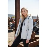 FLUEND MODA Kadın Su ve Rüzgar Geçirmez Mont Ceket