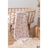 Fluffy Bebek Battaniyesi 70x100 Cm Tavşan Desen - 80 x 100