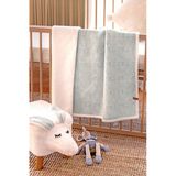 Fluffy Bebek Battaniyesi 80x100 Solid Yeşil Kundak Puset Çift Taraflı Koyun Tüyü Battaniye 100x80