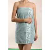 Fluffy M.yeşili Banyo Havlusu - 70X140 Cm, 490Gr, %100Pamuk, Spa Ve Otel Havlusu