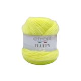 Fluffy Örgü İpi Neon Sarı%100 Anti-Pilling Akrilik 100g 300m (SE1148)