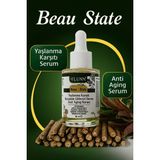 Flunn Kozmetik Anti Aging Kırışıklık Karşıtı Serum – Sıkılaştırıcı, Nemlendirici, Yaşlanma Karşıtı Bakım Serumu (30 ml) - 30 ml Cam Şişe, Cam damlalık