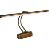 Flüt LED Aplik 50 cm 6500K Beyaz Işık Modern Duvar Aydınlatma Enerji Tasarruflu Banyo Tablo ve Çalışma Masası Lambası (Eskitme)