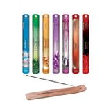 Flute 140 Adet 7 Kutu Çubuk Tütsü + Ahşap Tütsü Kayığı Hediyeli