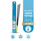 Flute Amber Tütsü Çubukları - 20 Adet