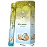 Flute Coconut 6 lı Paket 120 adet Çubuk Tütsü
