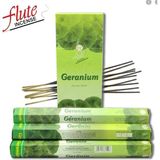 Flute Çubuk Tütsü Geranium (Sardunya) 20'li - 1 Adet - Yeşil