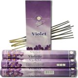 Flute Çubuk Tütsü Violet (Menekşe) 20'li - Renkli - 1 Adet