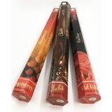 Flute Tütsü 3 Kutu Gül, Çikolata, Frambuaz 60 Adet Tütsü Çubuğu - Hot Chocolate