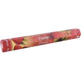 Flute Tütsü Çilek 20 Çubuk - Siyah - 20 Adet