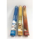 Flute Tütsü Mix 3 Kutu Misk, Amber, Sandal 60 Adet Tütsü Çubuğu