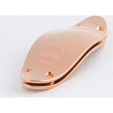 Flüt/Saksofon/Trompet/Trombon/Korno ses köprüsü 41mm masif gümüş pembe altın kaplama