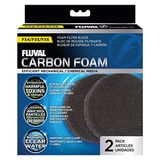 Fluval Aktif karbonlu köpük kartuş, Fluval dış filtre FX4, FX5 ve FX6 için, 2'li paket