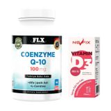 Flx Coenzyme Q-10 200 Mg Hyoluronic Acid Resveretrol 90 Tablet + Nevfix 400 Iu Sprey 20 Ml