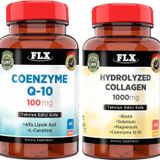 Flx Coenzyme Q10 100 mg 60 Tablet + Hydrolyzed Collagen 1000 mg 60 Tablet