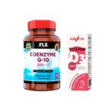 Flx Coenzyme Q10 200 mg 60 Tablet + Nevfix Vitamin D3 400 IU 20 ml Sprey