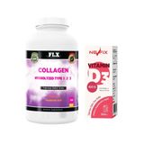 Flx Collagen Tip-1 Tip-2 Tip-3 Hyoluronic Asit 300 Tablet + Nevfix 400 Iu Sprey 20 Ml