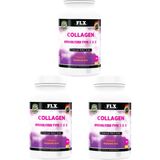 FLX Collagen Tip-1 Tip-2 Tip-3 Hyoluronic Asit Vitamin C 90 Tablet x 3 Kutu 270 Tablet