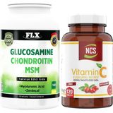 FLX Glucosamine Chondroitin Msm 180 Tablet Vitamin C 120 Tablet