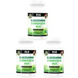 Flx Glucosamine Chondroitin MSM Hyaluronic Acid Zerdeçal 3x180 Tablet