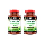 Flx Glucosamine Chondroitin Msm Hyaluronic Acid Zerdeçal 60 Tablet X 2 Kutu