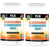Flx Glukozamin Kondroitin Msm Vitamin D 180 Tablet x 2 Kutu 360 Tablet