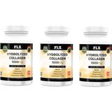 FLX Hidrolize Collagen Kollajen Coenzyme Biotin Selenium Magnezyum 180 Tablet x 3 Kutu