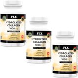 FLX Hidrolize Kollajen Collagen Coenzyme Biotin Selenium Magnezyum 3 Kutu 90 Tablet