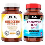 Flx Kuersetin Ester C 60 Tablet & Flx Coenzyme Q-10 200 Mg 60 Tablet