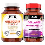 Flx Kuersetin Ester C 60 Tablet & Kollajen Tip-1-2-3 60 Tablet