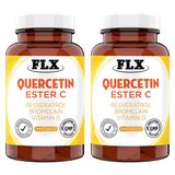 Flx Kuersetin Ester C Resveratrol Bromelain 2 Kutu 120 Tablet