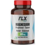 FLX Magnezyum Bisglisinat Malat Taurat Glukonat Glisinat 60 Tablet