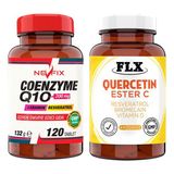Flx Nevfix Coenzyme Q10 120 Tablet Flx Kuersetin Ester C 60 Tablet