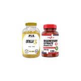Flx Omega-3 180 Kapsül Balık Yağı + Nevfix Magnesium Citrate Vitamin B6 120 Tablet