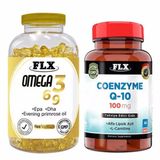 Flx Omega 3-6-9 180 Kapsül Balık Yağı + Flx Coenzyme Q10 100 mg 60 Tablet