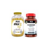 Flx Omega 3-6-9 180 Kapsül Balık Yağı + Magnesium 400 mg 60 Tablet