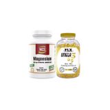 Flx Omega 3-6-9 90 Tablet Balık Yağı + Ncs Magnesium Malat 180 Tablet