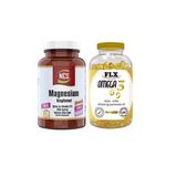 Flx Omega 3-6-9 90 Tablet + Ncs Magnesium Bisglisinat Vitamin B6 120 Tablet