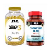 Flx Omega 3 90 Kapsül Balık Yağı + Coenzyme Q-10 100 mg 60 Tablet