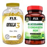 Flx Omega 3 90 Softgel & Flx Glucosamine Zerdeçal 60 Tablet