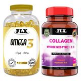 Flx Omega 3 90 Softgel & Flx Kollajen Tip-1-2-3 60 Tablet