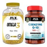 Flx Omega 3 Balık Yağı 180 Kapsül + Flx Coenzyme Q10 60 Tablet
