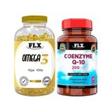 Flx Omega 3 Kapsül Balık Yağı + Coenzyme Q-10 200 mg 60 Tablet